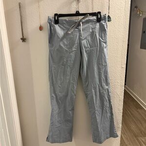 WonderWink Classic Fit Women's Scrub Pants in Light Gray - Small Petite